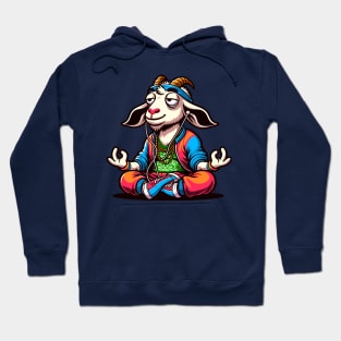 Funny goat yoga Hoodie